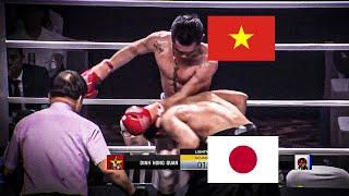 30 Phút thể hiện bản lĩnh của Đinh Hồng Quân trước tài năng Boxing Nhật Bản