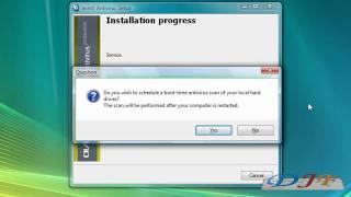 The 1st thing you need to do when You get a new computer is get a Antivirus