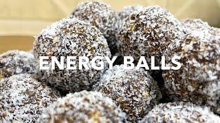 Energy Balls | No Bake Guilt Free Energy Bites | Zaika with Zarreen