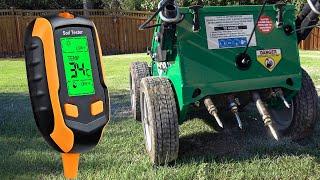 Lawn Soil PH Test - Applying Lime