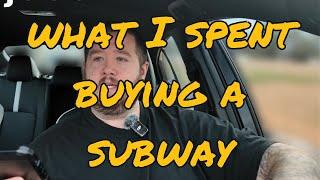 Real Cost of Buying a Subway Franchise