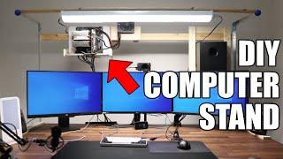 The BEST Accessory for Standing Desks | DIY Computer Stand