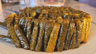 Sarma İÇİNİ BÖYLE HAZIRLAYIN  ÇEREZ gibi YENEN Yaprak SARMASI TARİFİ