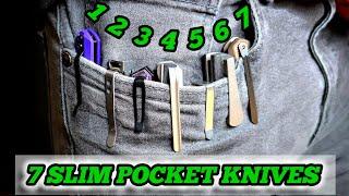 Super Slim EDC Pocket Knives : CEO Style Knives