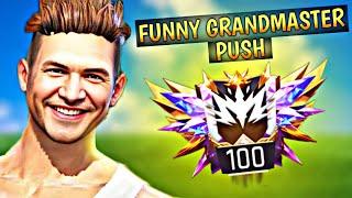 Funny Grandmaster Push | Iphone 8plus | Free Fire Highlights