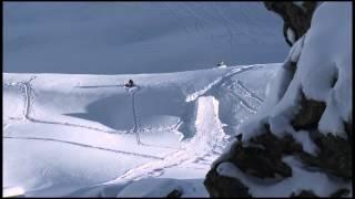 Kaj Zackrisson - Backcountry Slopestyle run 1 - Swatch Skiers Cup 2013