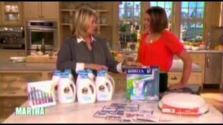 Martha Stewart 'The Money Show' with Krazy Coupon Lady, Joanie Demer