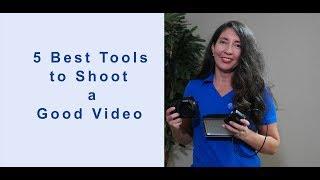 5 Best Tools to Shoot a Good Video - Diana Sacoto with Sacoto Films Productions