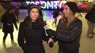 Nathan Phillips Square Toronto Ice Skating