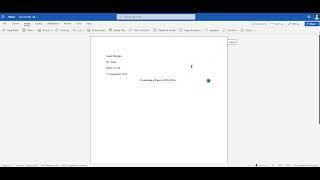 MLA formatting using MS Word 365