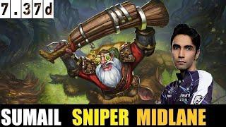  SUMAIL [SNIPER] MID 7.37D- DOTA 2 HIGHEST MMR MATCH #dota2  #dota2gameplay  #sumail