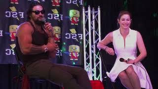 Esmé Bianco & Jason Momoa on if they read the books