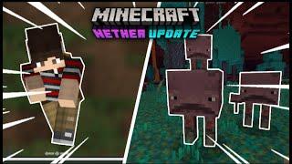 NEW MINECRAFT 1.16 NETHER UPDATE!! (New Emotes & New Mobs!!)