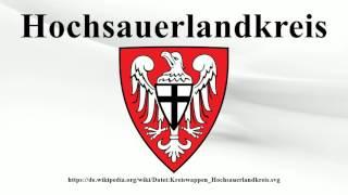 Hochsauerlandkreis