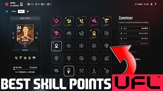 BEST SKILLS for EVERY POSITION in UFL! Do NOT WASTE YOUR SKILL POINTS!