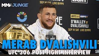 Merab Dvalishvili 'Forgives' Sean O'Malley, Talks Tim Welch, Herb Dean, Umar Nurmagomedov | UFC 306