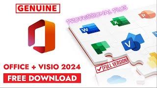 FREE Download and Install Office + Visio 2024 - LATEST RELEASE