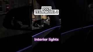 What do you think of the ambient lights in my Tesla? 