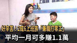 2成6上班族「兼兩份工」 每月兼差25小時平均賺1.1萬－民視新聞