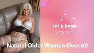 I love Natural Old Women  over 60  #beauty #style #classy #women