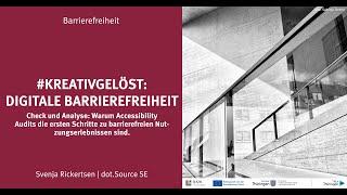 #kreativgelöst: Digitale Barrierefreiheit – Check und Analyse