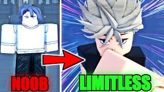 Going From Noob To LIMITLESS Satoru Gojo In Sorcery...(Roblox)