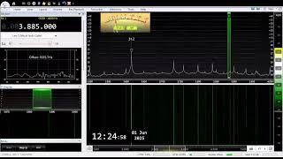 Ham Radio Live Stream 3885 kHz; The AM Window Calling Frequency W2PHL