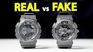 REAL vs FAKE Casio G-Shock GA-110 - IMPLOSION Test