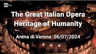 2024 Arena di Verona Italian Opera Festival - Muti, Kaufmann, Flórez, Tézier, Buratto, and others