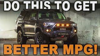 How to clean the MAF sensor on the 5th Gen 4Runner to improve fuel economy and performance