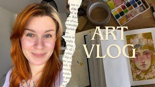 Artvlog  peachtober a olejomalba