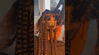 Large Knotless braids  #braids #foryou #trending