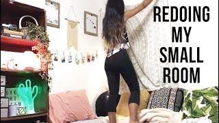 My Small Bedroom Makeover + Mini Room Tour! | Michelle Kanemitsu