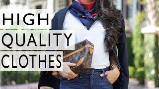 How To Find High Quality Clothes That Last For Years | Easy Tips