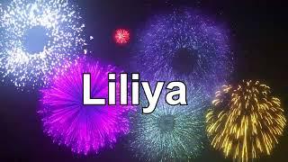  ALLES GUTE ZUM GEBURTSTAG LILIYA  