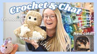 Crochet Vlog  | Big life changes and updates + reviewing the Caydo electric yarn winder!