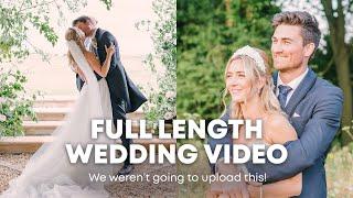 STUNNING WEDDING // Wedding inspiration, emotional groom reaction, custom bridal gown