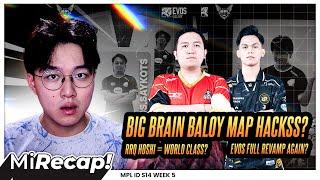 BIG BRAIN BALOY MAP HACKSS! RRQ HOSHI World Class Team?? EVOS FULL REVAMP AGAIN? MiRecap WEEK 5