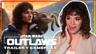 Star Wars Outlaws - Trailer + Gameplay - Becca Reacts