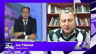 Ion Tăbârță, analist politic, LIVE la Interviurile Digi24.ro