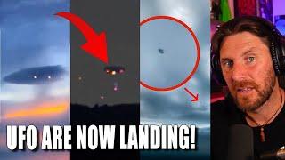 UFO Are Now Landing And Newest UFO Footage You Don't Want To Miss