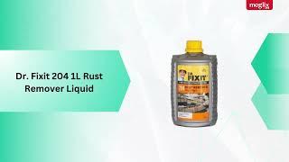 Say Goodbye to Rust Dr  Fixit 204 Rust Remover Liquid | Restoring Brilliance!