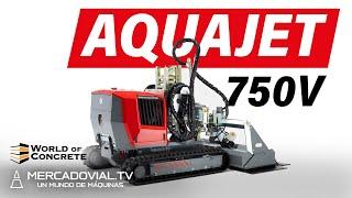 NUEVOS Robots de Hidrodemolición Aquajet 750V | World of Concrete 2022