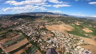 2020-08-20 - Laragne - final approach and landing at camping