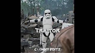 Star Wars | Stormtrooper - TRAITOR [Edit] | #Shorts #StarWars #Edit