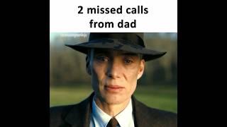 Oppenheimer missed call meme