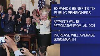 Biden signs bill to increase Social Security payments for millions of people