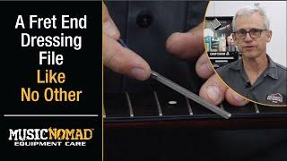 Fix Guitar Fret Sprout and Sharp Fret Ends with MusicNomad's Diamond Coated Fret End Dressing File