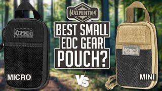 Maxpedition Micro vs Mini  Best Small EDC Pocket Organizer?  #edc #maxpedition #organizer