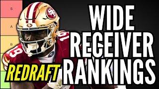 Top 40 WR Rankings Tier List - 2024 Fantasy Football